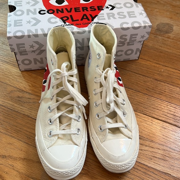 Converse Comme des Garcons women’s size 7 - Picture 3 of 6